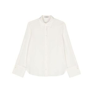 ALBERTO BIANI Long Sleeve Button-Up Shirt Women WHITE Shirts